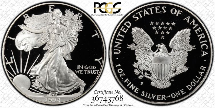 Cert 36743768 - Coin Image