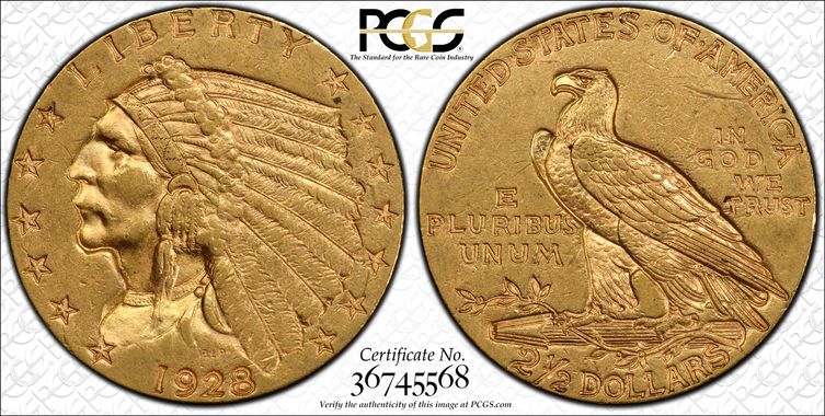 Cert 36745568 - Coin Image