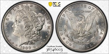 1900-S $1 MS65
