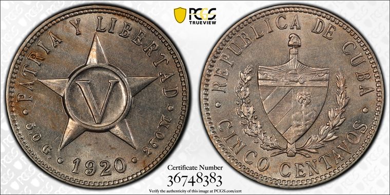 Cert 36748383 - Coin Image