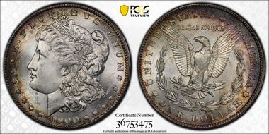 1900-S $1 MS65
