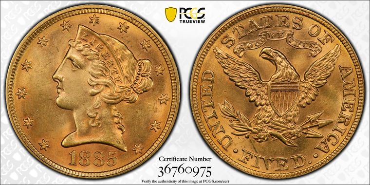 Cert 36760975 - Coin Image