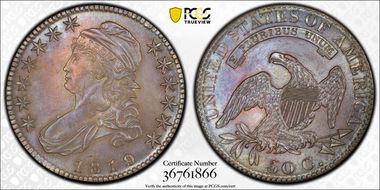 1819 50C MS63