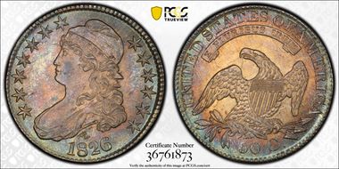 1826 50C MS64