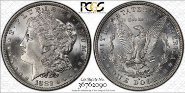 1882-O $1 MS65