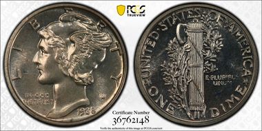 1938 10C PR65