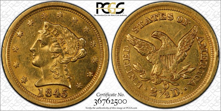 Cert 36762500 - Coin Image