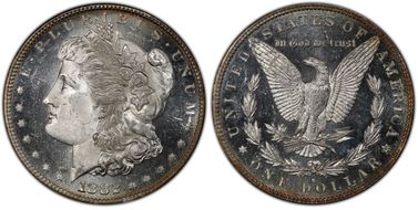 1882-S $1 MS65DMPL