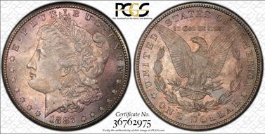 1887-S $1 MS63