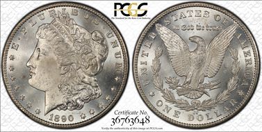 1890-CC $1 MS64