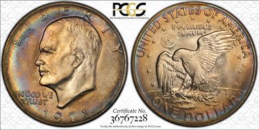 1971 $1 MS64