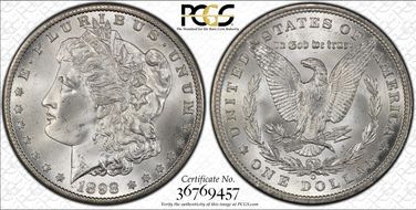 1898-O $1 MS66