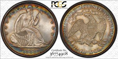 1888 50C MS67