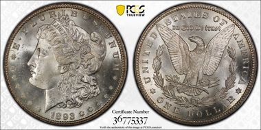 1893-CC $1 MS65