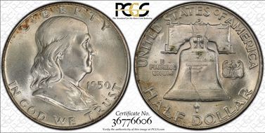 1950-D 50C MS66FBL