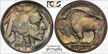 1930-S 5C MS66+