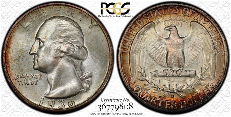 Cert 36779808 - Coin Image