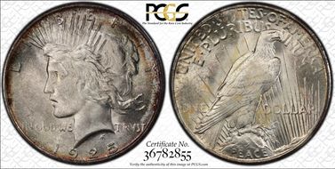 1925 $1 MS66