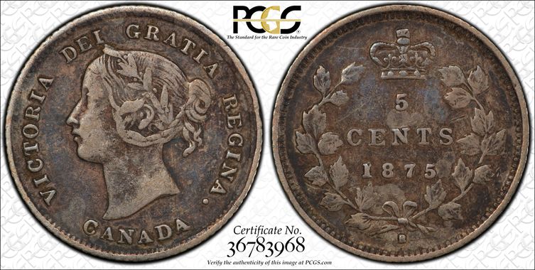 Cert 36783968 - Coin Image