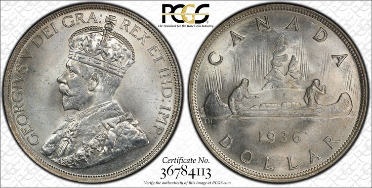 Cert 36784113 - Coin Image