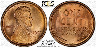 1909 VDB 1C MS67+ RD