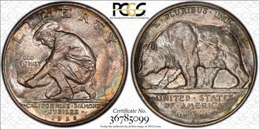 1925-S 50C California MS67