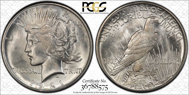 Cert 36788575 - Coin Image