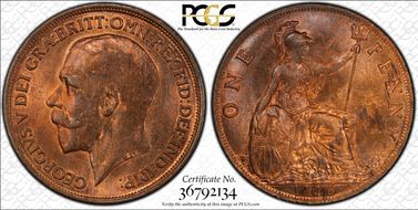 1916 1D S-4051 MS64RB