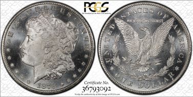 1878-CC $1 MS66+ PL