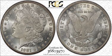 1881-CC $1 MS64