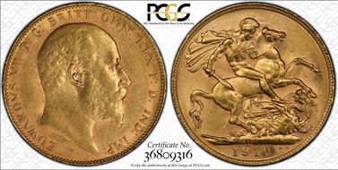 1910-P Sov S-3972 MS62