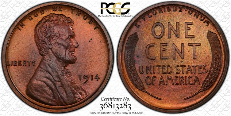 Cert 36813283 - Coin Image