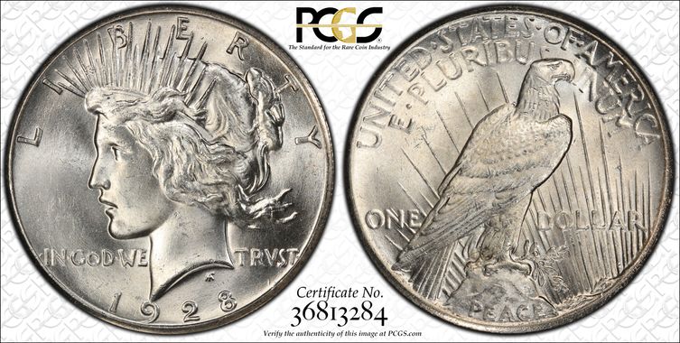 Cert 36813284 - Coin Image