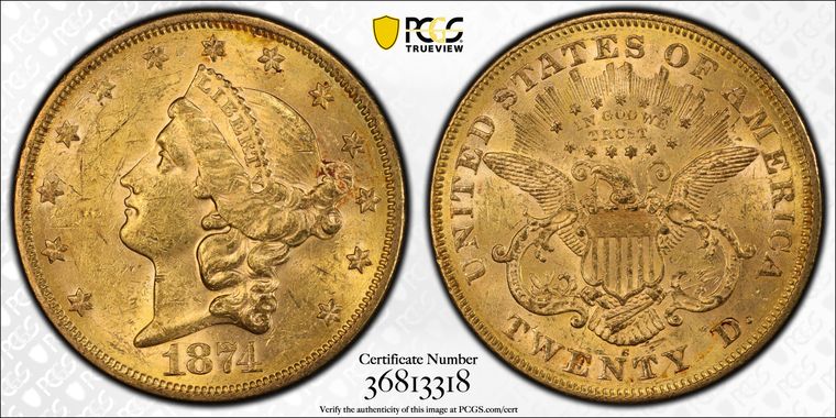 Cert 36813318 - Coin Image