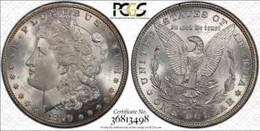 1879 $1 MS64