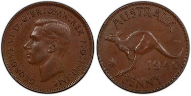 1940 K.G (p)  1D AU58BN