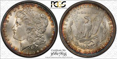 1880 $1 MS66