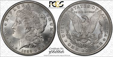 1889-O $1 MS64+