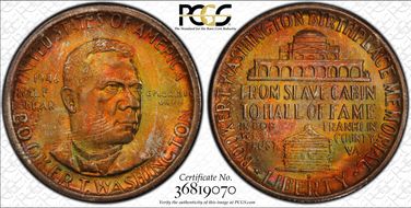 1946-S 50C Booker T. Washington MS68
