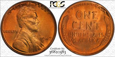 1947 1C MS66RD
