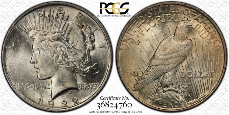 Cert 36824760 - Coin Image