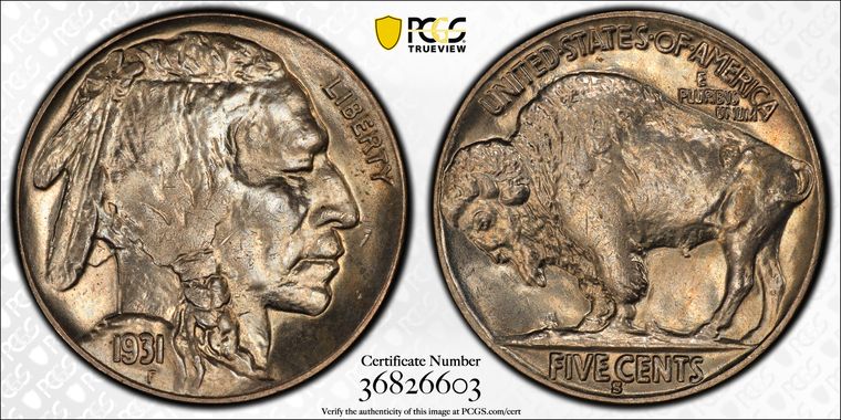 Cert 36826603 - Coin Image