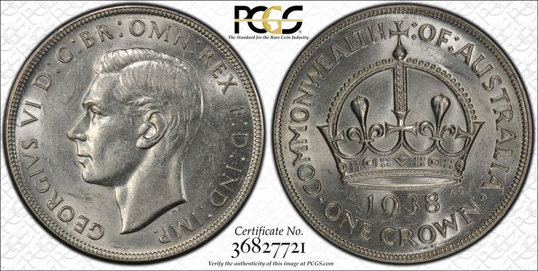 Cert 36827721 - Coin Image