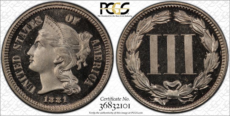 Cert 36832101 - Coin Image