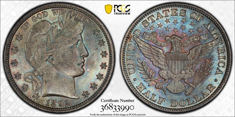 Cert 36833990 - Coin Image