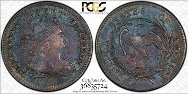 1797 10C 16 Stars MS62