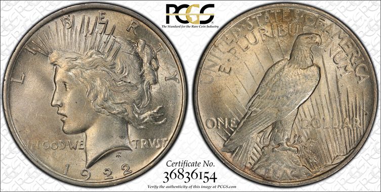 Cert 36836154 - Coin Image