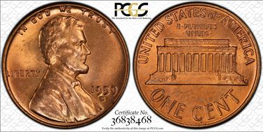 1959-D/D/D 1C RPM, FS-501 MS65RD