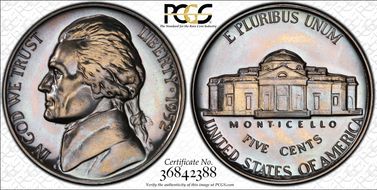 1952 5C Re-Engraved Obv Design FS-403 PR67