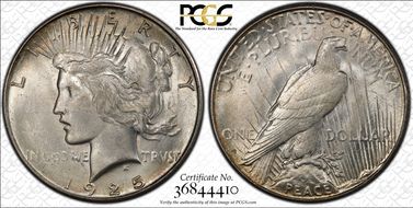 1925-S $1 MS64